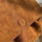 Lucette - Sac Bandoulière Suédine Vintage