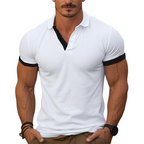 Ethan | Contrast Cotton Polo