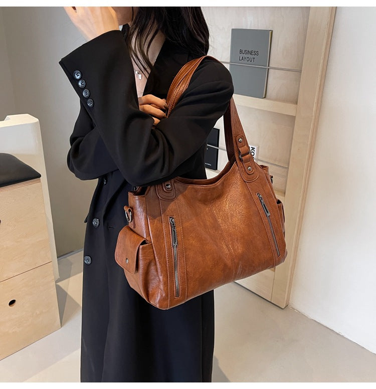 Gaétane - Sac à Main Élégant à Compartiment Doux pour Femme