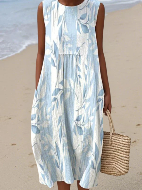 Clara | Nature-Inspired Midi Dress