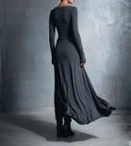 Maple Lace | Long Sleeve Maxi Dress