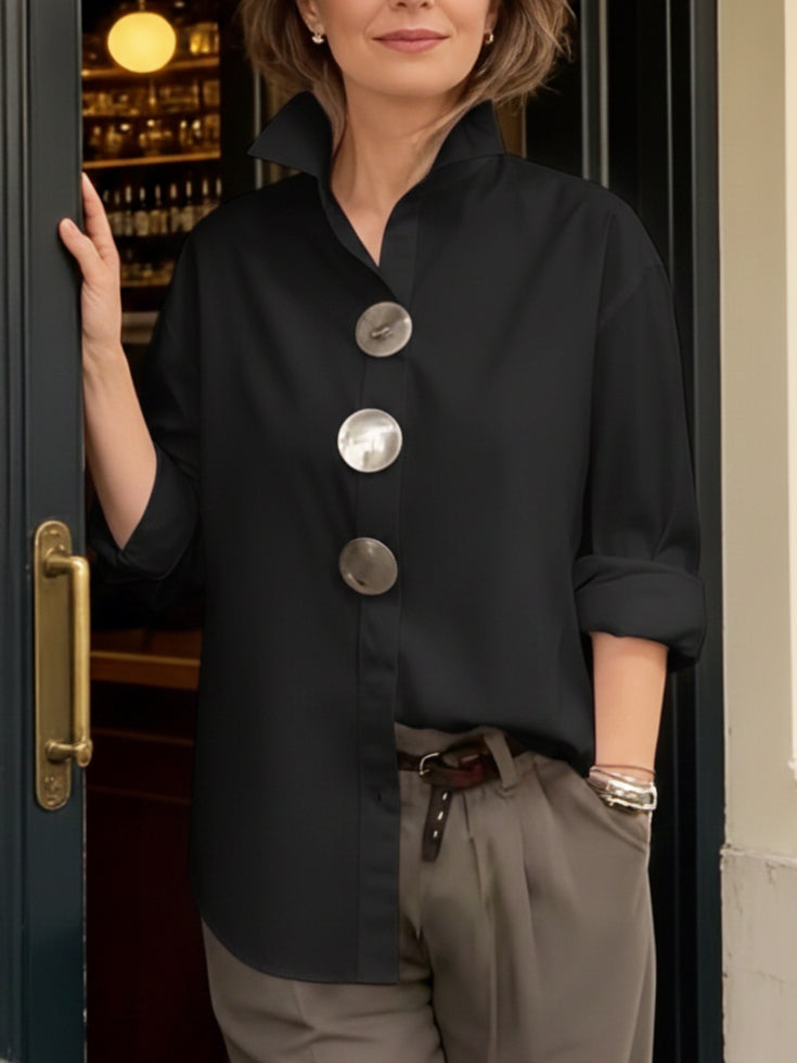Juliette | Button Detail Blouse