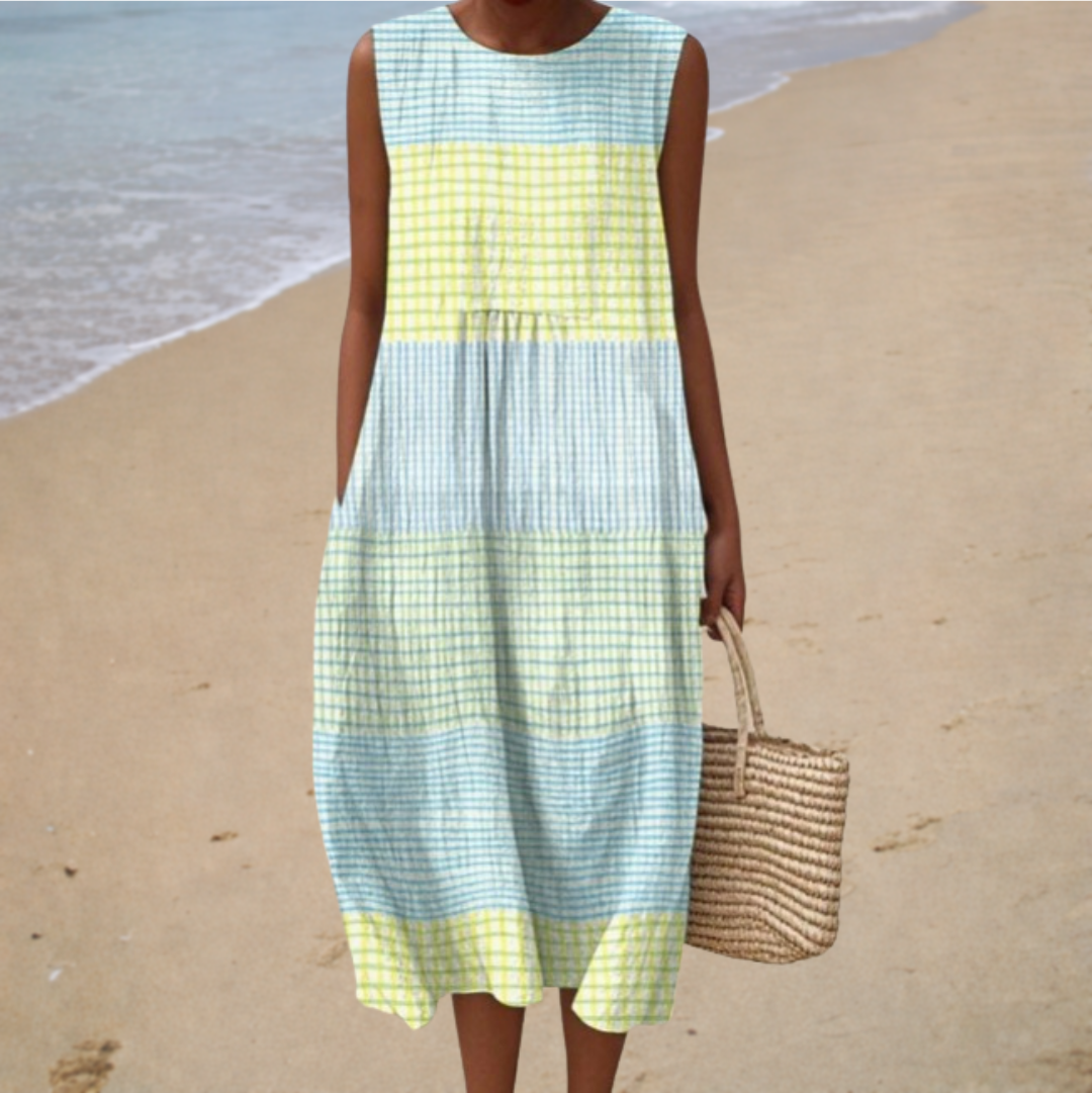 Émilienne | Robe Midi Décontractée — Élégante et Confortable