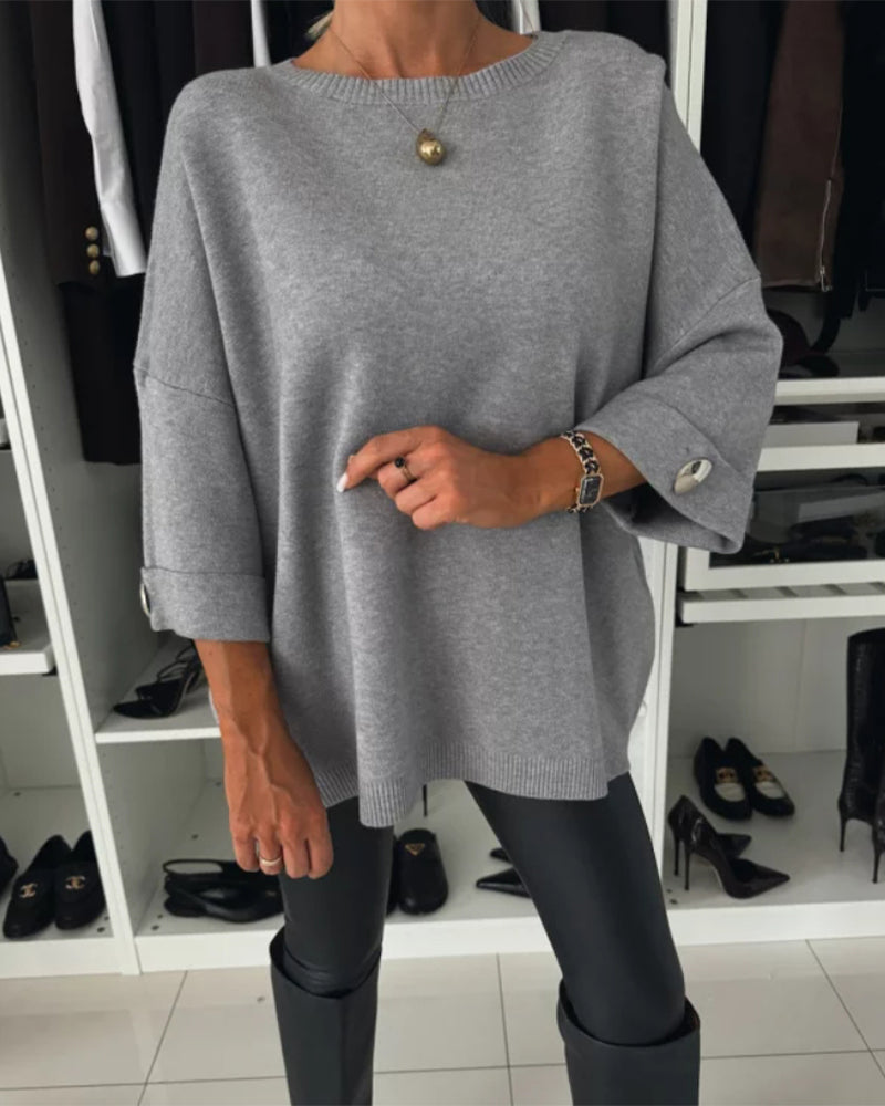 Evelyne - Haut Élégant en Tricot pour Femmes