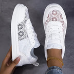 Sylvie | Baskets Dentelle Florale