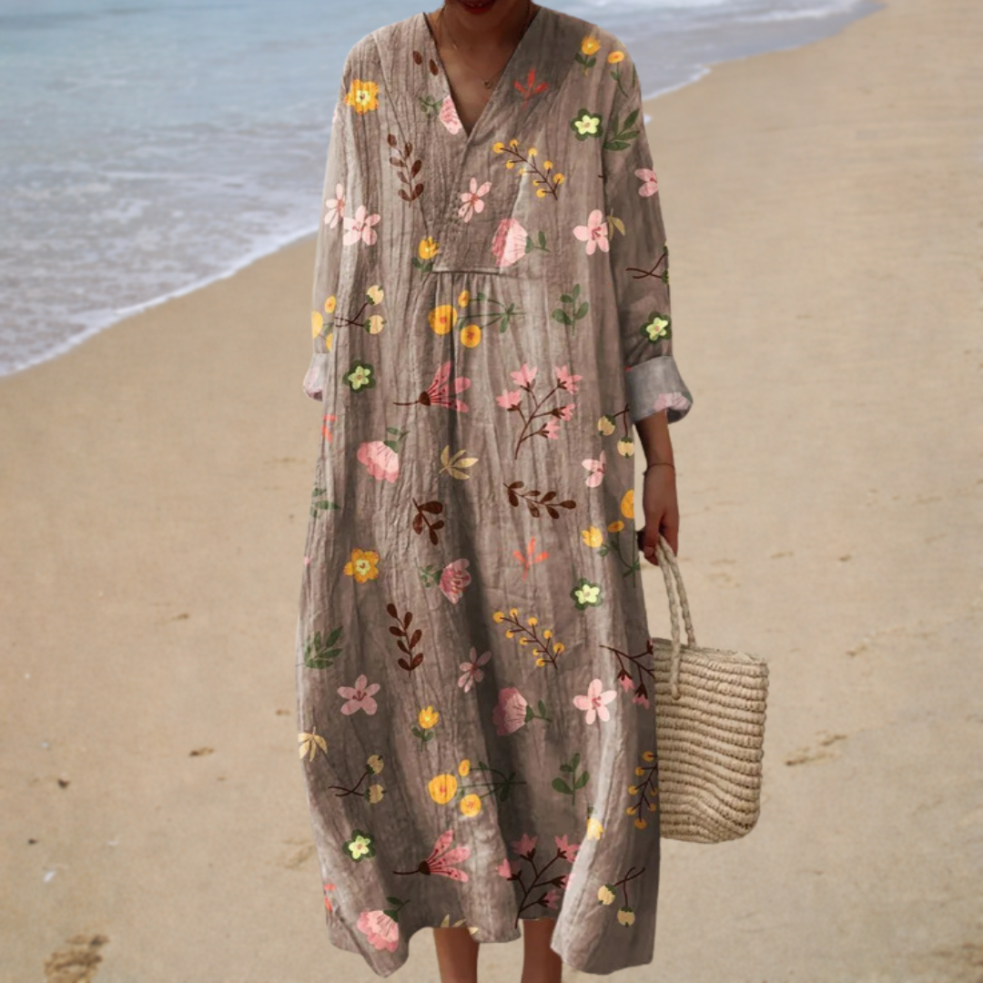 Corinne | Robe Longue Bohème Chic