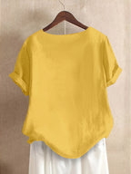 Claire | Blouse décontractée à boutons