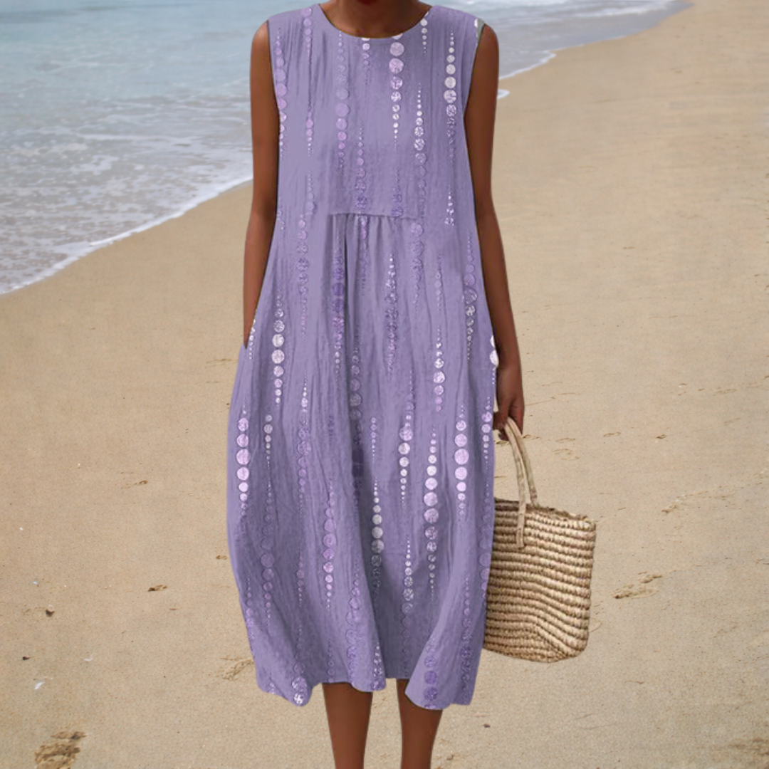 Océane | Robe Midi Élégante et Chic