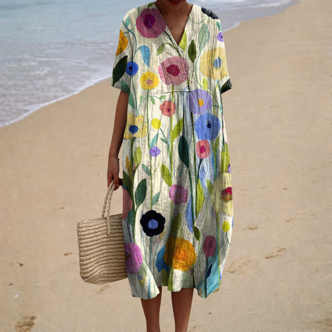 Hortense | Robe longue bohème chic