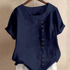 Claire | Blouse décontractée à boutons
