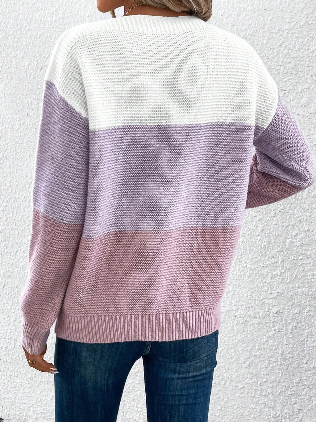 Anita - Pull Tricoté Ombre Élégant et Confortable