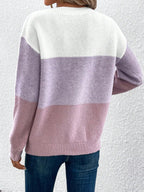 Anita - Pull Tricoté Ombre Élégant et Confortable