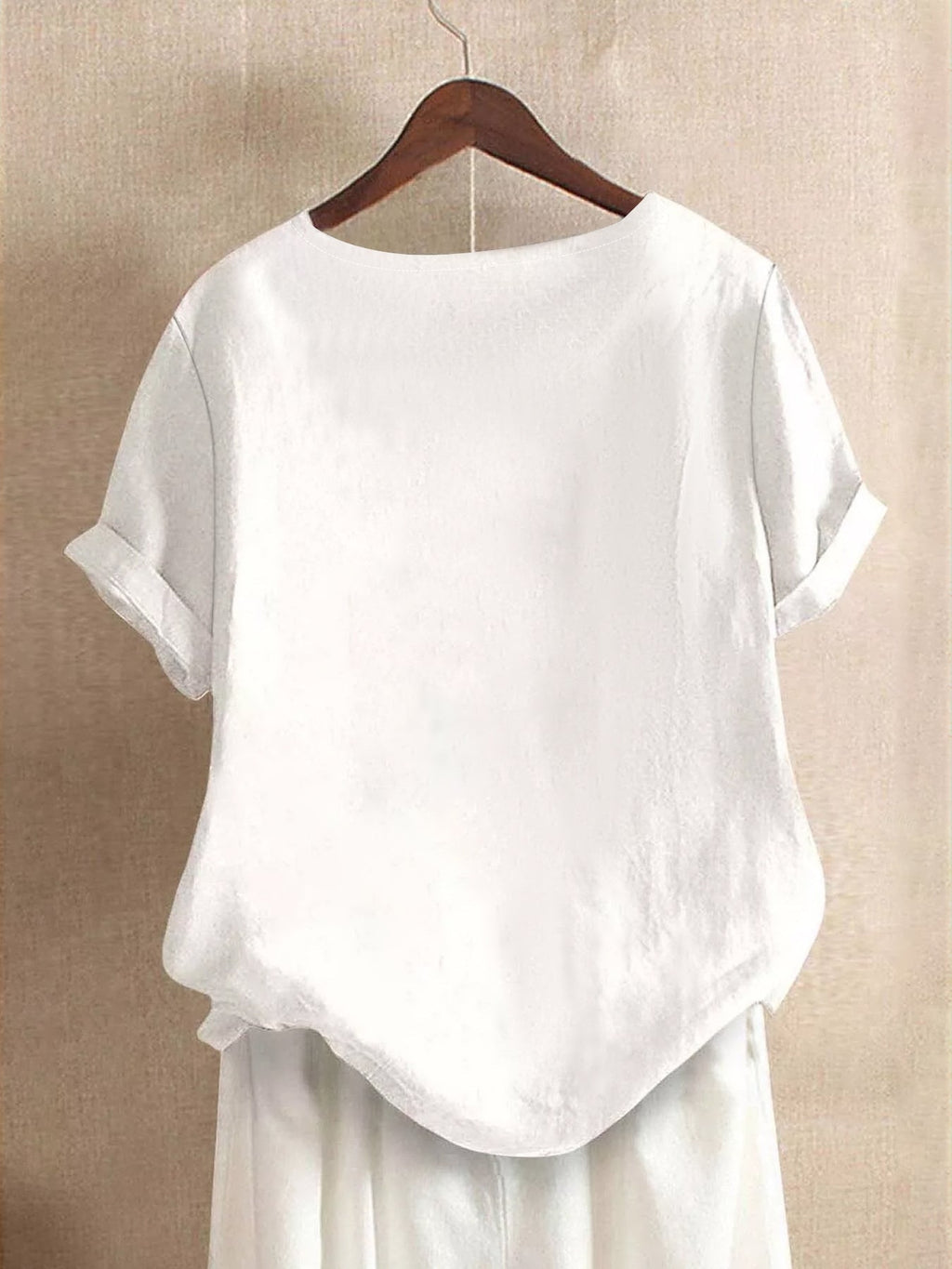 Claire | Blouse décontractée à boutons