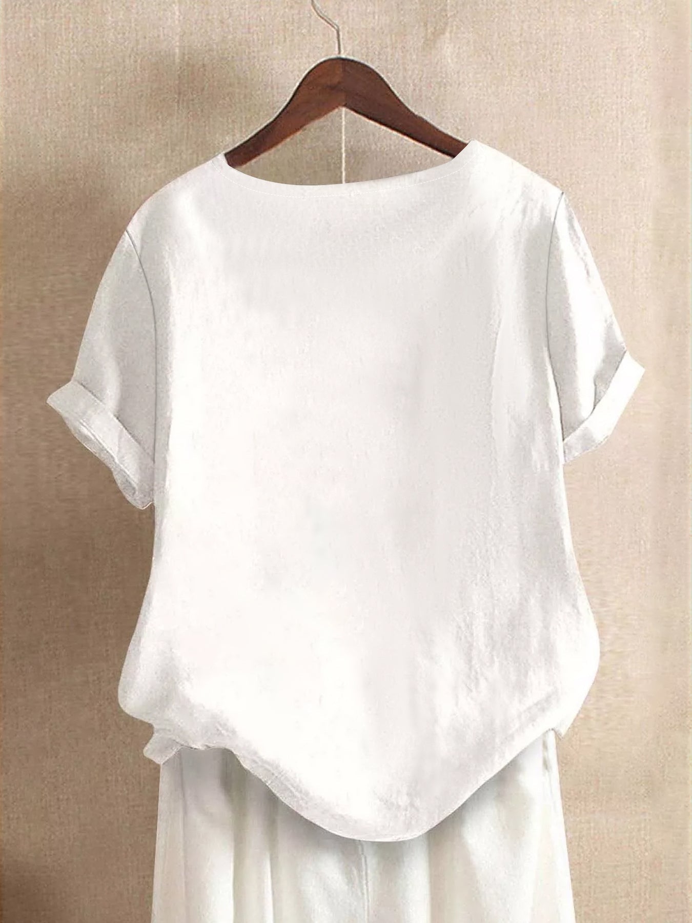 Claire | Blouse décontractée à boutons