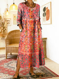 Francisca | Robe Imprimée Élégante
