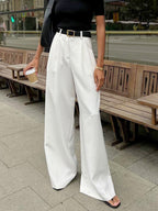 Blair | Wide Leg Pants (No Belt)