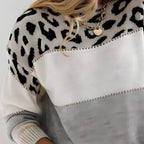 Laure - Pull léopard tendance et confortable