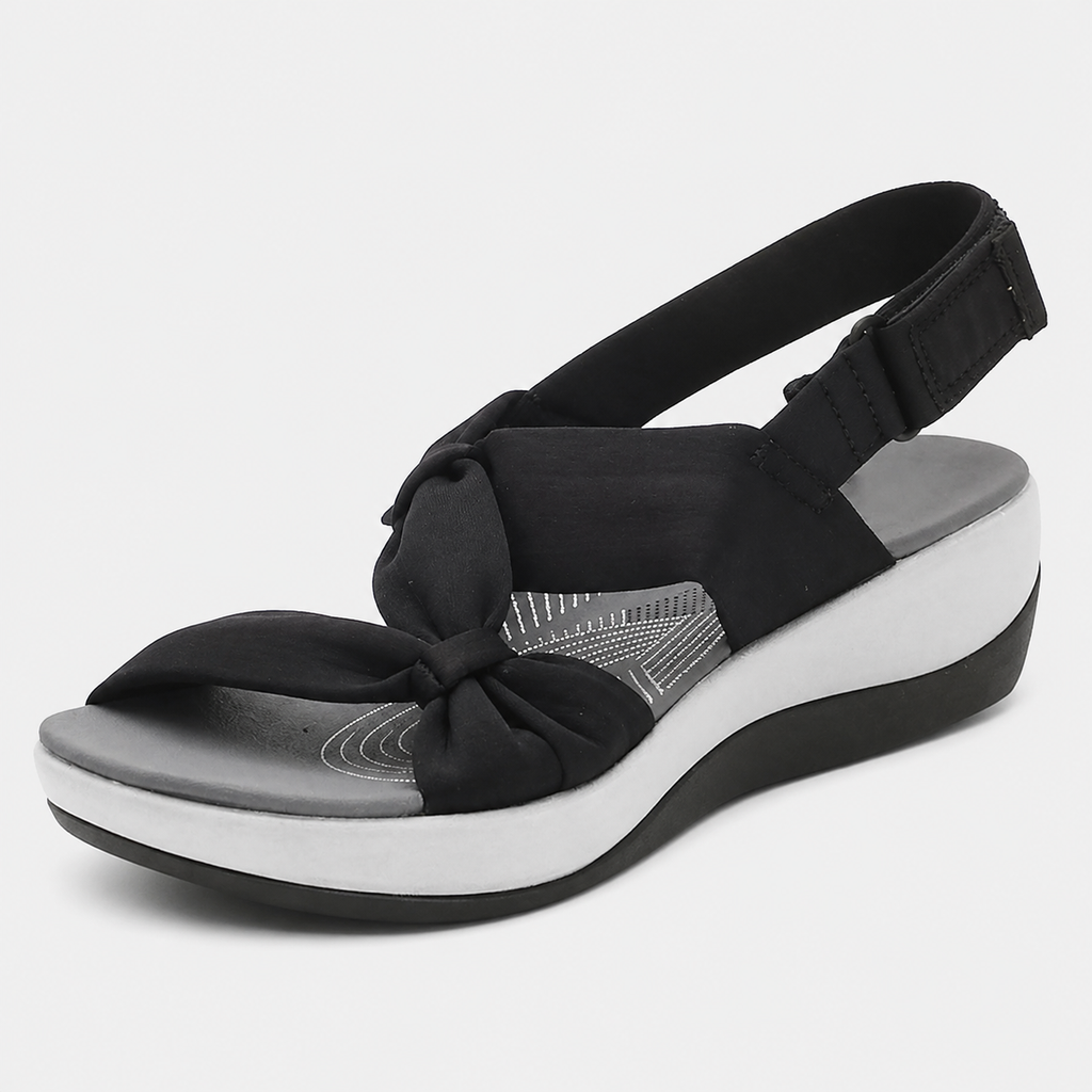 Hélène | Sandales orthopédiques en tissu