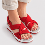 Hélène | Sandales orthopédiques en tissu