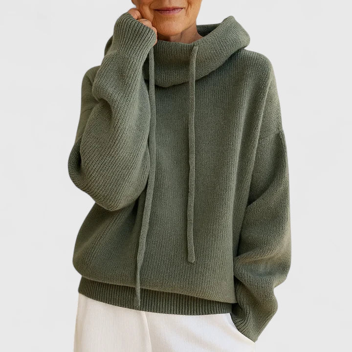 Isolde | Warm & Soft Knit Hoodie