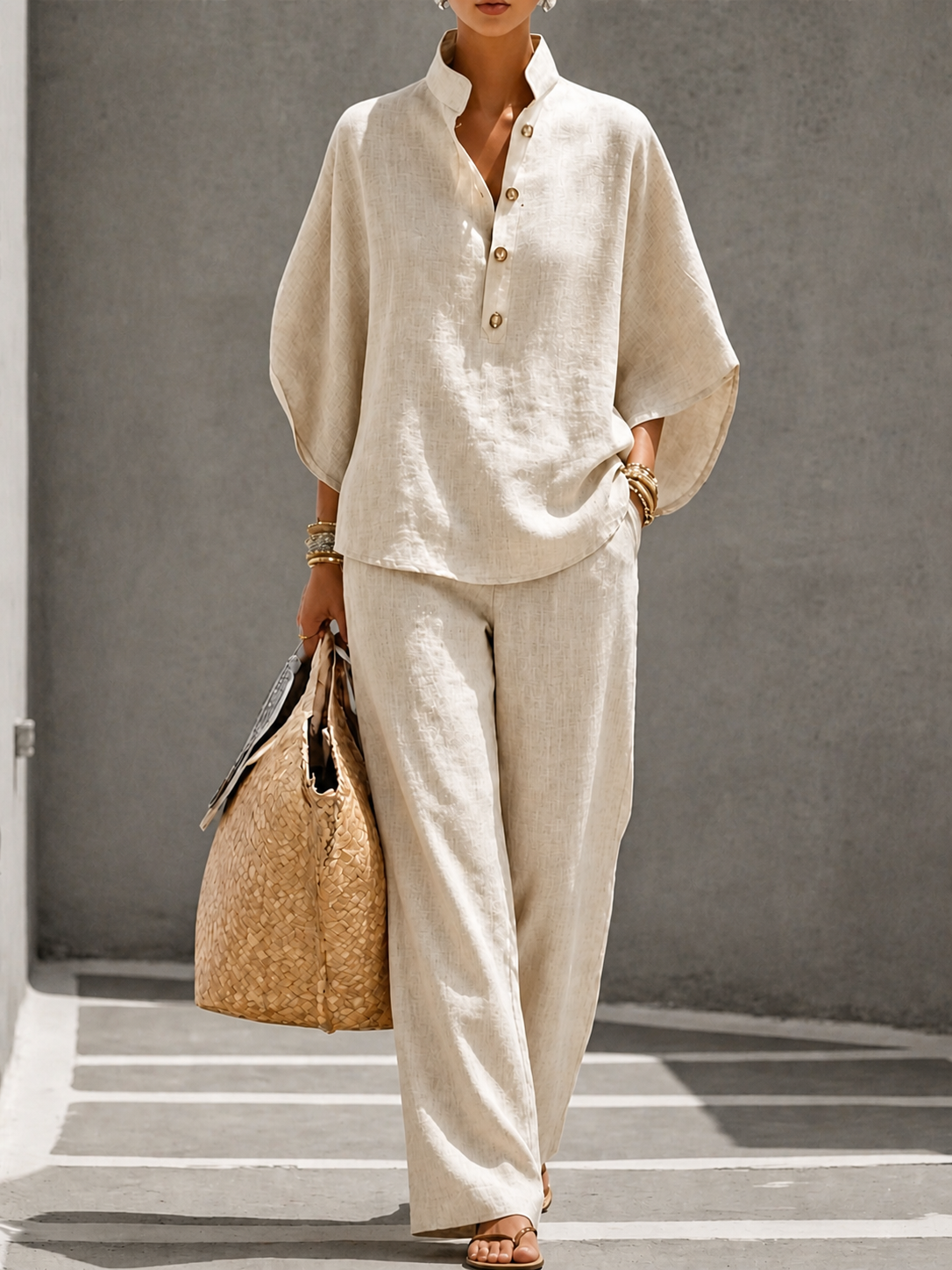 Camille | Ensemble en lin