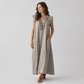 Maëlys | Robe Maxi Bohème en Lin