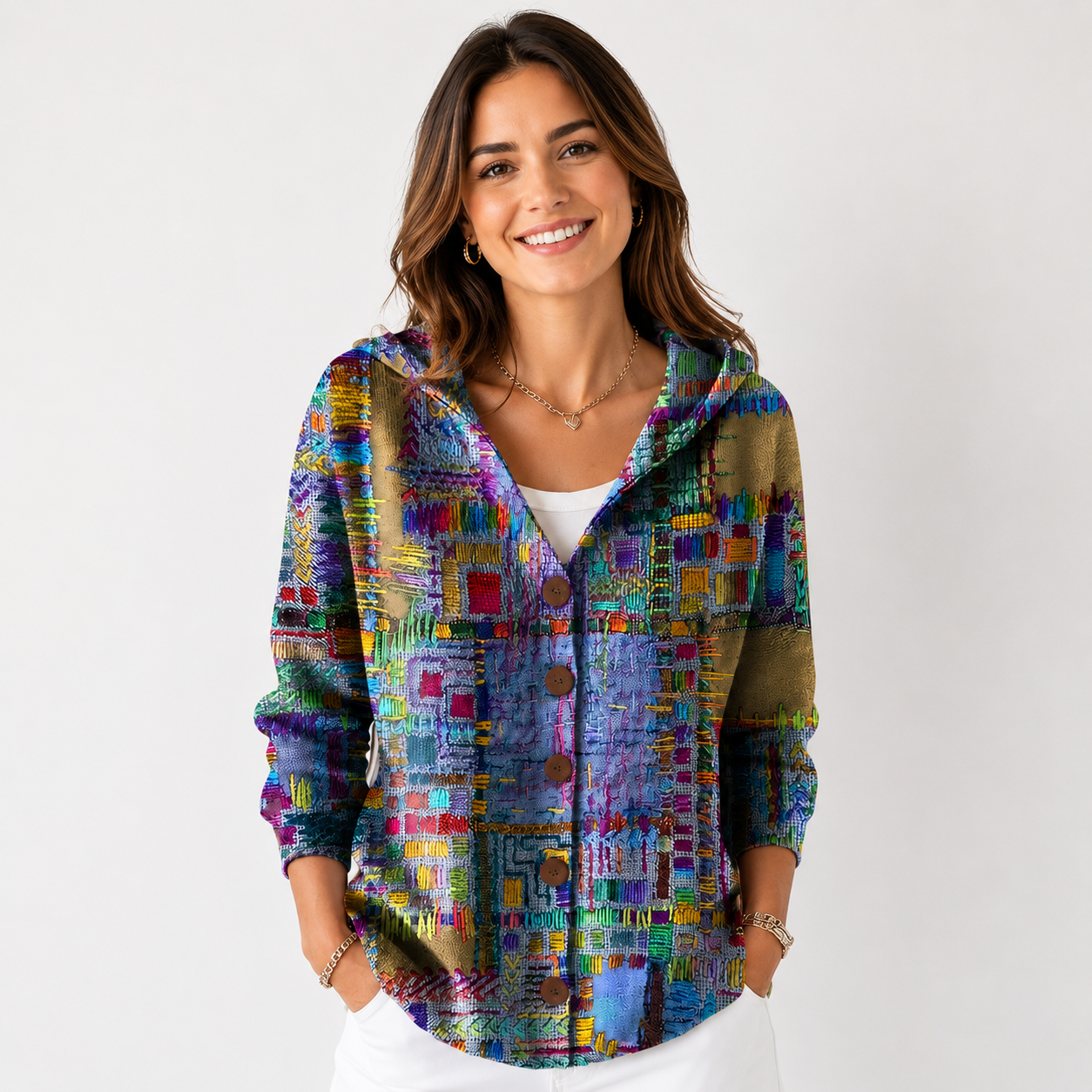 Yvette | Cardigan Doux Élégant