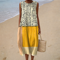 Adèle | Robe Midi Moderne et Élégante