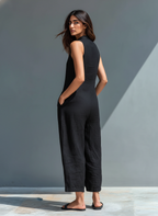Danika | Refined Sleeveless Jumpsuit