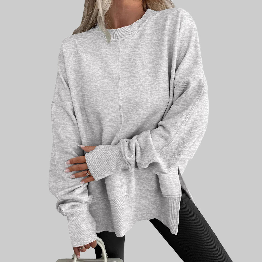 Sienna | Relaxed Cozy Long Sleeve Sweatshirt