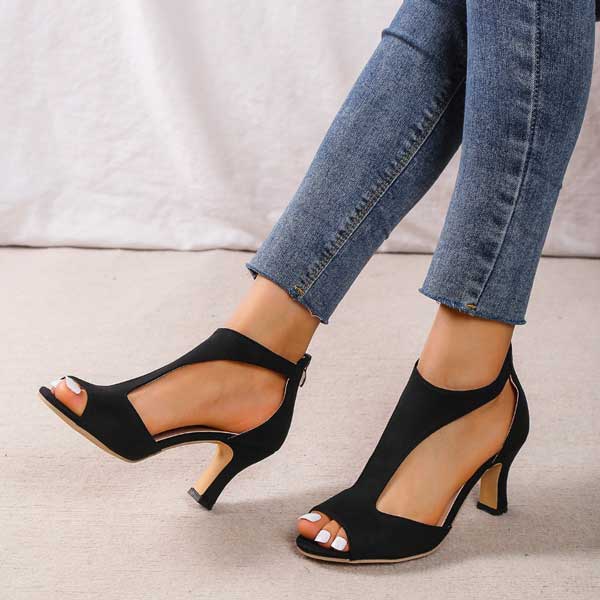 Aurelia - Sandales à talons orthopédiques, confort supérieur et maintien optimal