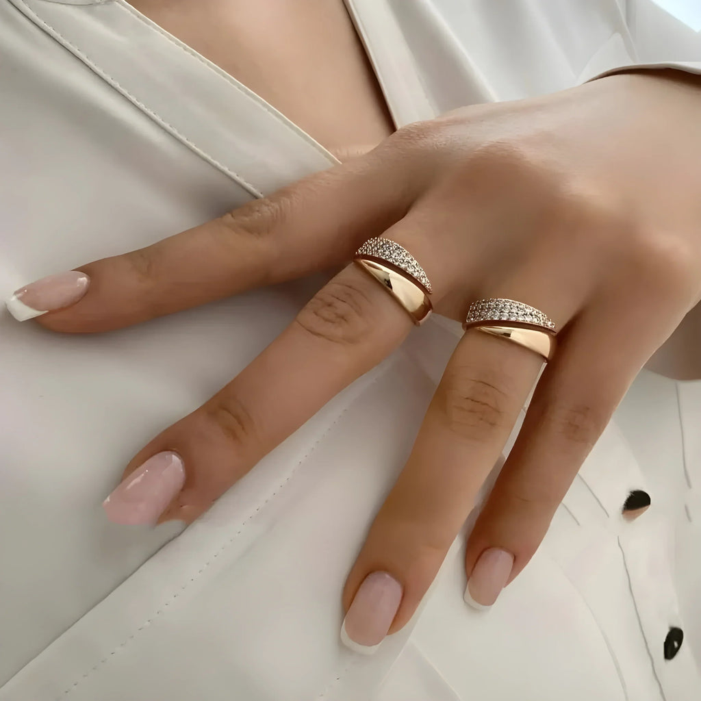 Luna | Sparkling Gold Ring (Buy 1, Get 1 Free)