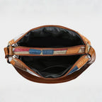 Eveline - Sac À Main En Cuir Véritable Style Mosaïque