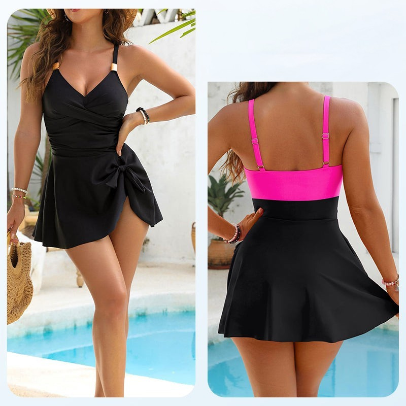 Yolène - Maillot de bain une pièce pour femme avec contrôle du ventre