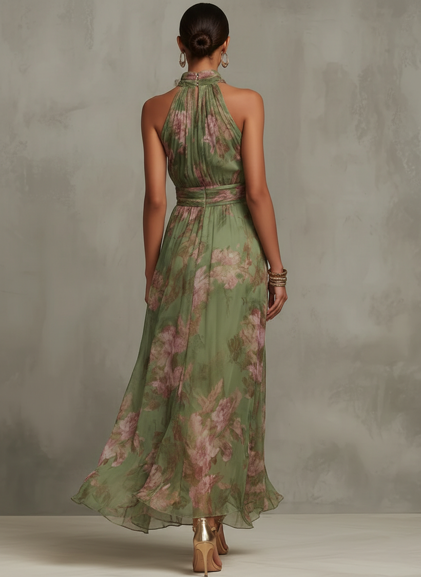 Valina | Elegant Floral Summer Dress