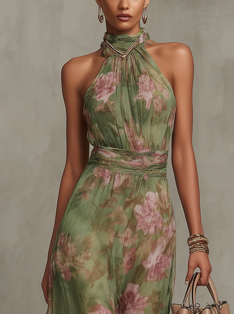 Valina | Elegant Floral Summer Dress