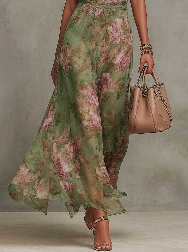Valina | Elegant Floral Summer Dress