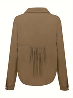 Brielle | Blouse boutonnée élégante et décontractée
