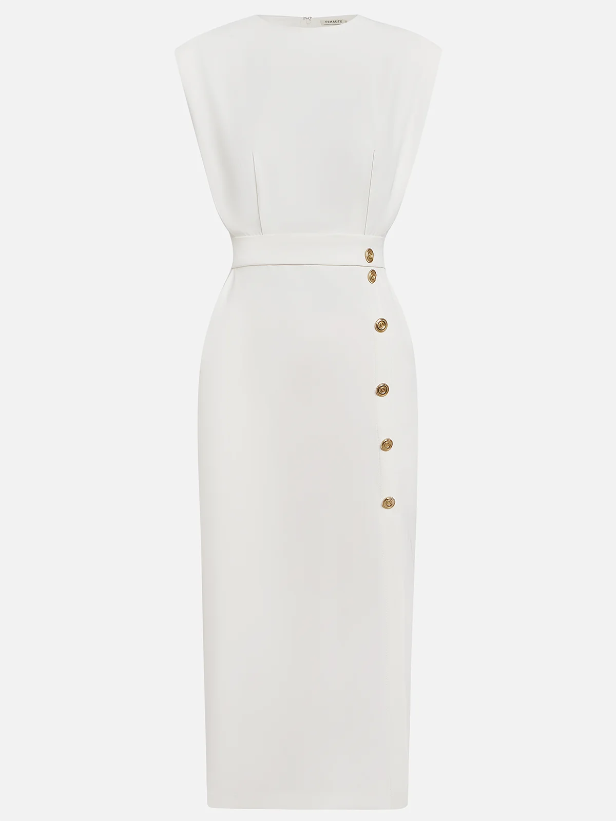 Marielle | Timeless Button Midi Dress