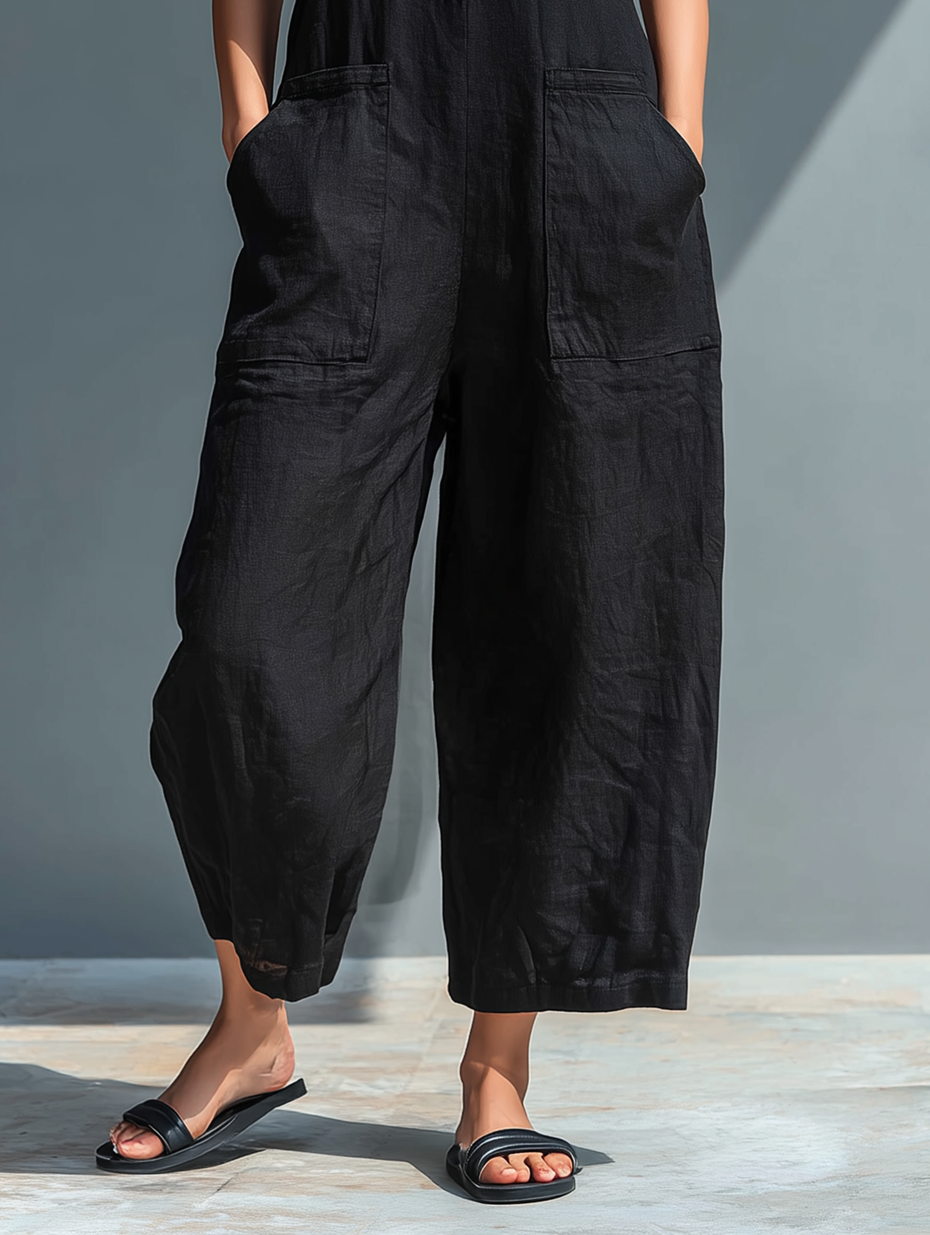 Danika | Refined Sleeveless Jumpsuit