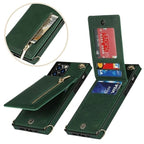 Roseline - Coque iPhone avec cordon et porte-cartes