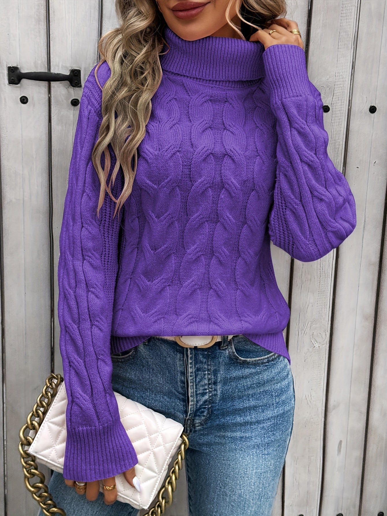 Laéla - Pull Élégant Tricoté
