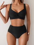 DELACROIX | Bikini Gainant Taille Haute Sofia
