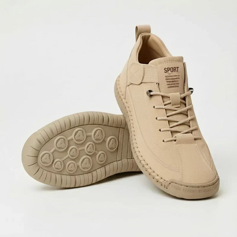 Gisela - Chaussures orthopédiques confortables à effet cuir