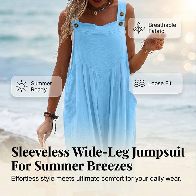 Coastal Breeze™ Wide-Leg Jumpsuit