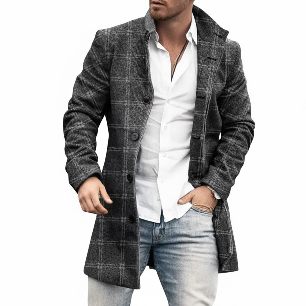 Gabriel™ – Le Manteau Élégant et Confortable pour Homme