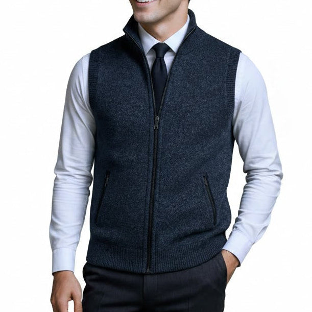 Marc™ – Le gilet zippé alliant élégance et confort intemporel