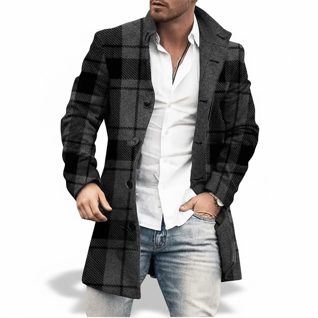 Gabriel™ – Le Manteau Élégant et Confortable pour Homme