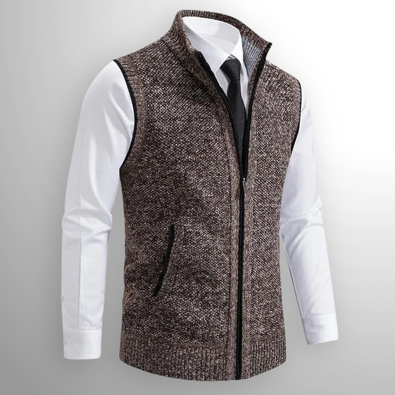 Marc™ – Le gilet zippé alliant élégance et confort intemporel