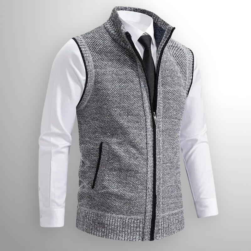 Marc™ – Le gilet zippé alliant élégance et confort intemporel